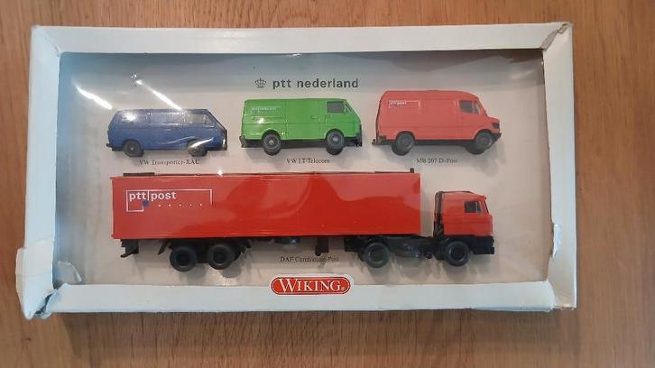 Te koop: PTT post en PTT telecommunicatie wagens/auto's, Hobby en Vrije tijd, Modeltreinen | H0, Zo goed als nieuw, Overige typen