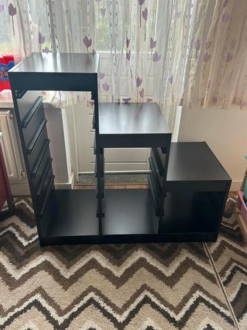 Mooie nette zwarte trofast trapkast ikea beschikbaar voor biedingen