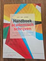 Handboek Academische Schrijven, Ophalen of Verzenden, Alpha, Zo goed als nieuw, HBO