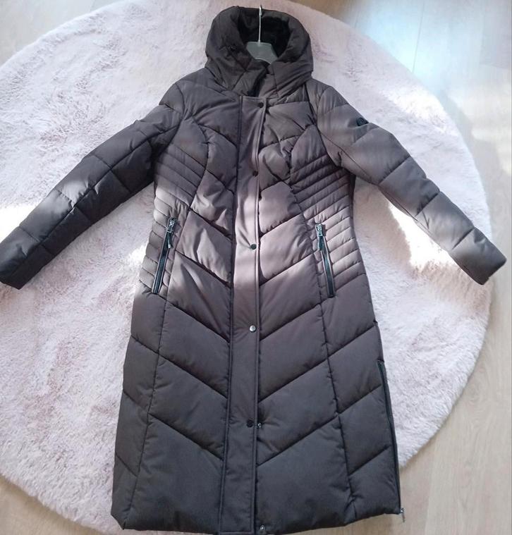 NIEUW halflange Dames jas TREND 2025 Winkelprijs €169,95, Kleding | Dames, Jassen | Winter, Nieuw, Maat 38/40 (M), Bruin, Ophalen