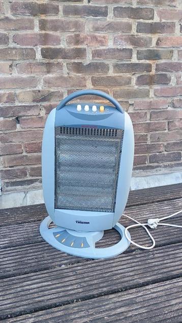 Tristar Halogen Heater – 1200W | 3 Heat Settings + Oscillat beschikbaar voor biedingen