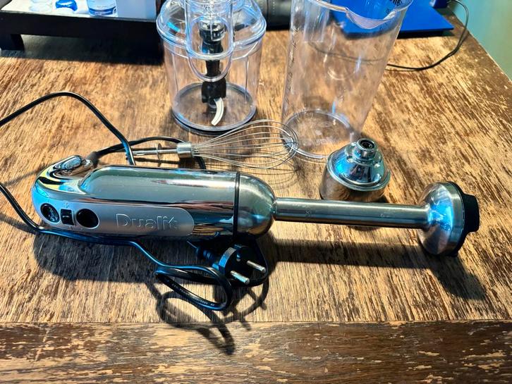 Dualit Staafmixer 700W - Krachtig en Veelzijdig!, Witgoed en Apparatuur, Blenders, Zo goed als nieuw, Ophalen of Verzenden