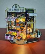 Miniatuur fruitshop handgemaakt, Ophalen of Verzenden, Zo goed als nieuw, Decoratie