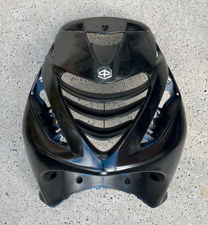 Piaggio Zip Kappen Set - Zwart & donker Grijs, Fietsen en Brommers, Brommeronderdelen | Scooters, Gebruikt, Piaggio, Kap, Ophalen of Verzenden