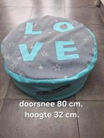 Handmade 2 poefen/zitzakken gemaakt, Ophalen of Verzenden, Zo goed als nieuw