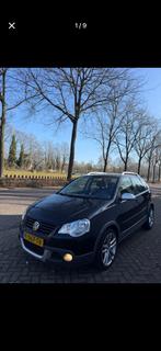 Volkswagen Polo Cross 2007 Zwart, Auto's, Volkswagen, 40 €/maand, 1057 kg, 1198 cc, Zwart