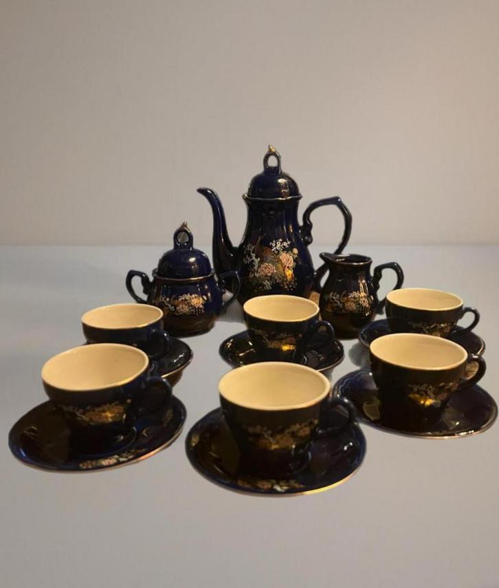 Vintage Japanse koffieset, Antiek en Kunst, Antiek | Servies compleet, Ophalen of Verzenden