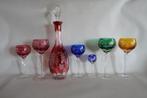 Nachtmann Kristal Decanter Glazen, Antiek en Kunst, Antiek | Glas en Kristal, Ophalen of Verzenden