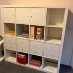 Witte opberg-, vakkenkast ikea, Ophalen, Gebruikt
