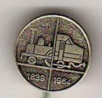 Speldje NS LOCOMOTIEF TREIN 1839-1964 (A2), Verzamelen, Verzenden, Zo goed als nieuw, Overige onderwerpen