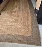 Groot jute vloerkleed 190 x 290 cm, 200 cm of meer, Groen, 150 tot 200 cm, Rechthoekig