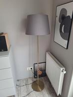 Mooie Staande Lamp - Grijs/Goud, Ophalen of Verzenden, Zo goed als nieuw, Metaal, Modern