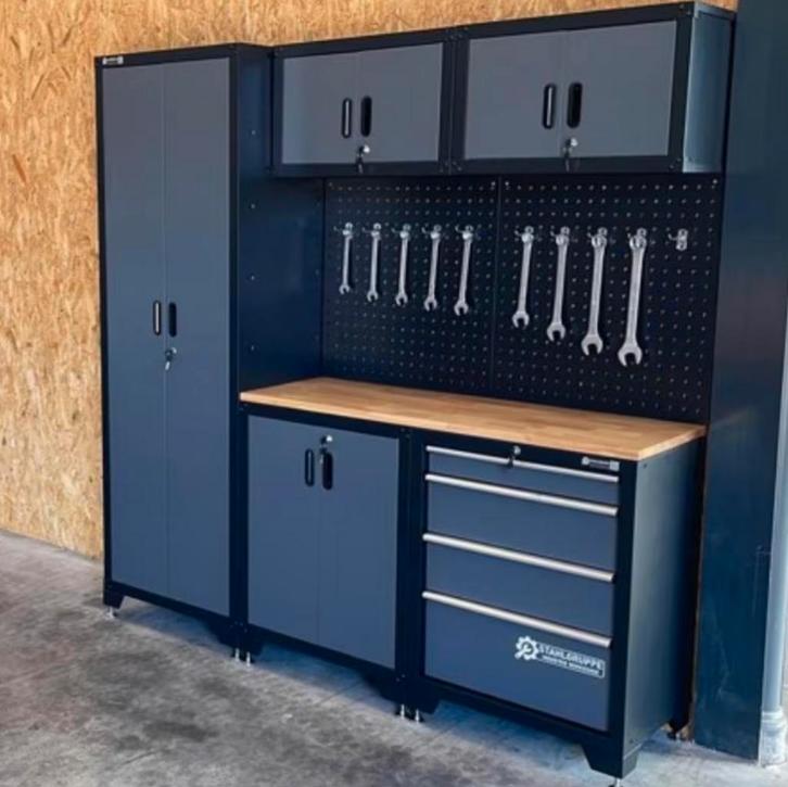 Werkbank meubel inclusief kasten. Stahlgruppe SG-2500, Doe-het-zelf en Verbouw, Werkbanken, Nieuw, Ophalen of Verzenden