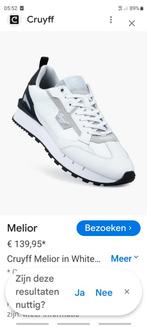 Cruyff melior white, Ophalen of Verzenden, Zo goed als nieuw, Wit