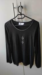 Zwarte shirt met lange mouwen maat L merk "Setterlaine", Kleding | Dames, T-shirts, Maat 42/44 (L), Ophalen of Verzenden, Lange mouw