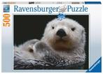 Ravensburger: Schattige kleine otter 500 stukjes, Ophalen of Verzenden, 500 t/m 1500 stukjes, Nieuw, Legpuzzel