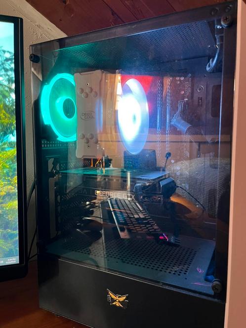 Game PC, Computers en Software, Desktop Pc's, Zo goed als nieuw, 3 tot 4 Ghz, SSD, 16 GB, Met videokaart, Gaming, Ophalen