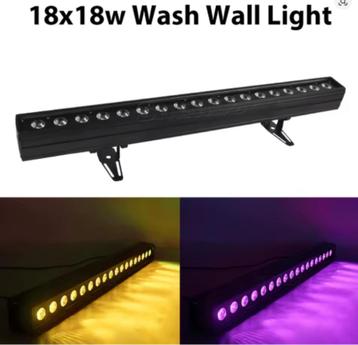 3 x pixelbar 18x18W Bar RGBWA UV 6in1 pixelbar beschikbaar voor biedingen