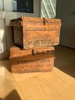 Vintage Houten Kratten Set, Ophalen