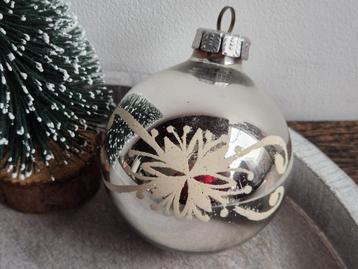 Vintage kerstbal bloem 516 beschikbaar voor biedingen