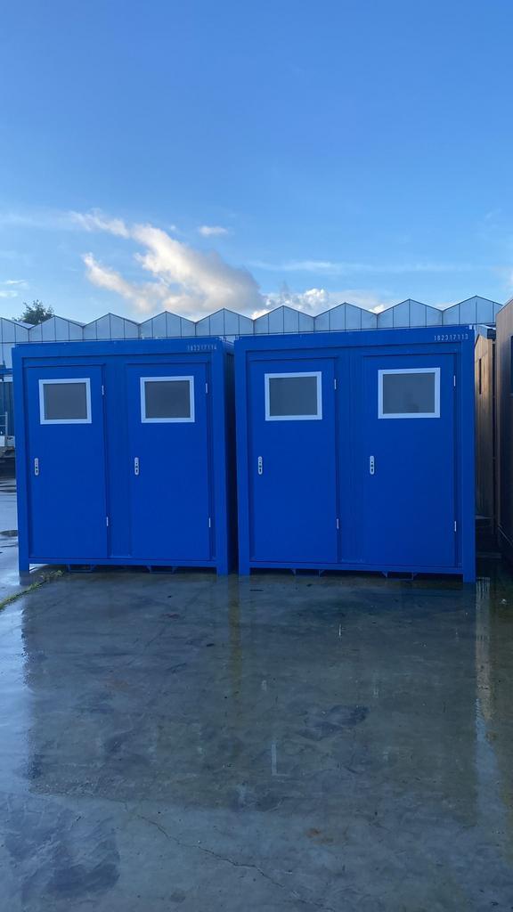 Toilet te huur, ideaal voor de bouw., Zakelijke goederen, Machines en Bouw | Keten en Containers, Ophalen of Verzenden