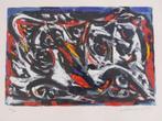 Theo Wolvecamp orginele litho handgesigneerd 1989, Ophalen