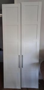 Pax deuren, Bergsbo IKEA, 50x229cm,wit,2x, Huis en Inrichting, Kasten | Kledingkasten, Ophalen, Gebruikt, 200 cm of meer, 50 tot 100 cm
