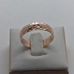 Gouden Ring Diamond Cut 14k 585 Maat 20 Roze goud, Sieraden, Tassen en Uiterlijk, Ringen, 20 of groter, Ophalen of Verzenden, Zo goed als nieuw