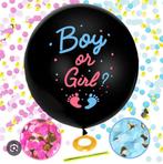 Gender reveal ballonnen, Ophalen of Verzenden, Nieuw, Versiering, Geboorte of Huwelijk