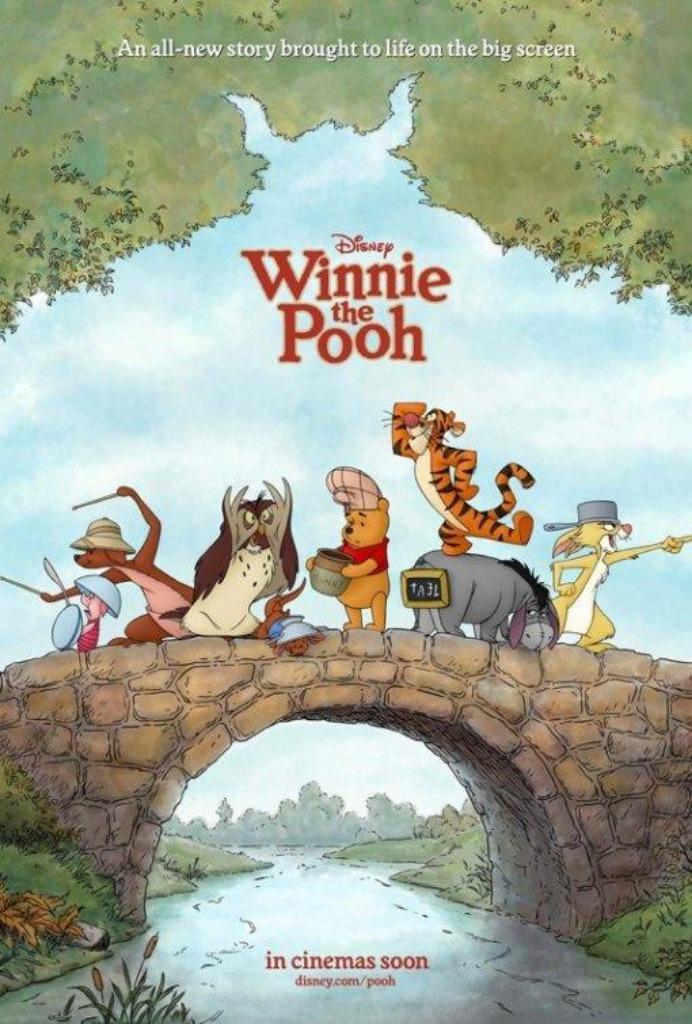 WINNIE   THE   POOH      filmposter., Verzamelen, Posters, Nieuw, Film en Tv, Verzenden