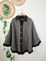 Vintage zuiver scheerwollen Dachstein mantel/cape allsize, Kleding | Dames, Jassen | Winter, Dachstein, Ophalen of Verzenden, Zo goed als nieuw