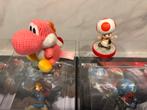 Yoshi Wooly Amiibo en Toad Amiibo, Avontuur en Actie, 1 speler, Ophalen of Verzenden, Zo goed als nieuw