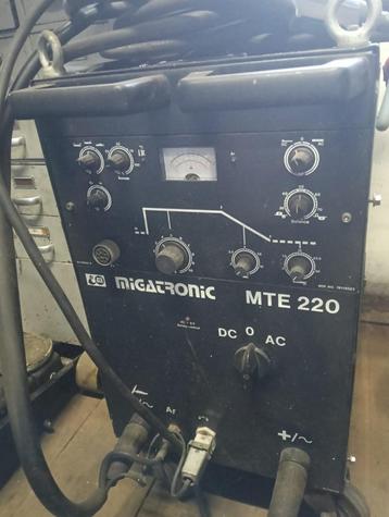 Migatronic MTE 220 AC /DC tig lasapparaat beschikbaar voor biedingen