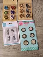 Scrapbook splitpennen, bedeltjes en hobby set nieuw, Hobby en Vrije tijd, Ophalen of Verzenden, Nieuw
