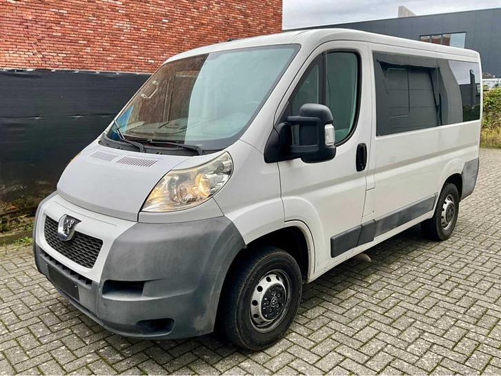 2010 Peugeot boxer minibus - 9 personen - trekhaak, Auto's, Peugeot, Bedrijf, Boxer, Overige brandstoffen, Euro 4, Overige carrosserieën
