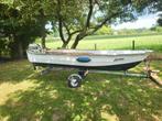 Leuke boot / sloep te koop met 6pk johnson motor en trailer, Watersport en Boten, Ophalen, Gebruikt, Tot 10 pk, 3 tot 6 meter