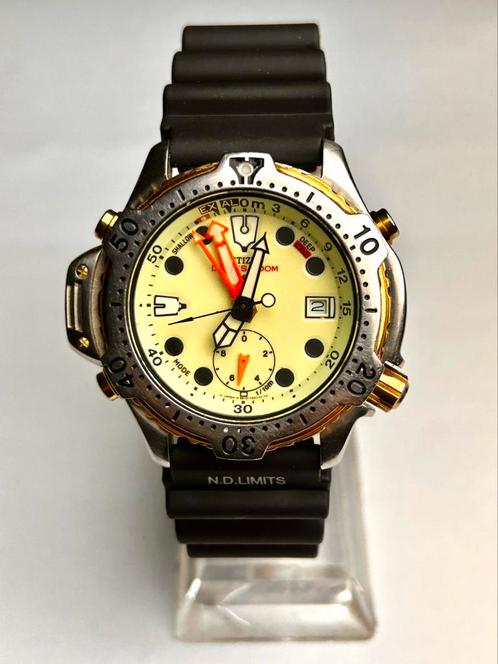 Citizen promaster aqualand, Sieraden, Tassen en Uiterlijk, Horloges | Heren, Gebruikt, Polshorloge, Citizen, Staal, Kunststof