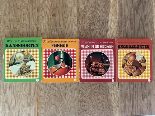 D422 Broodsoorten. Wijn in de keuken. Fondue. Kaas, Boeken, Kookboeken, Gelezen, Overige gebieden, Ophalen of Verzenden