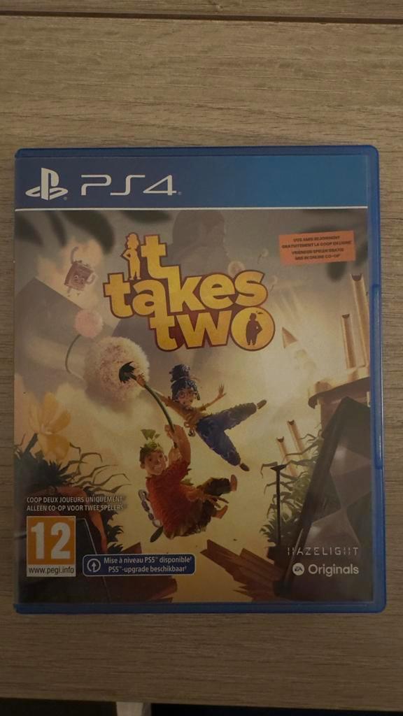 It Takes Two, Spelcomputers en Games, Games | Sony PlayStation 4, Zo goed als nieuw, Avontuur en Actie, 2 spelers, Vanaf 12 jaar