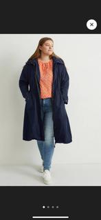 Nieuwe donkerblauwe parka C&A mt. 52, Ophalen of Verzenden, Zo goed als nieuw, Blauw