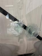 Glazen binnendeuren  met bloemen decor, Ophalen, 80 tot 100 cm, Binnendeur, Nieuw