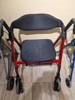 Rollator Met Brede zit, Ophalen, Zo goed als nieuw