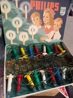 Vintage kleurrijke kerstboomverlichting Philips, Ophalen of Verzenden, Gebruikt