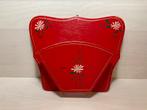 Vintage houten rode koffiefilterhouder filterhouder no. 2, Ophalen of Verzenden