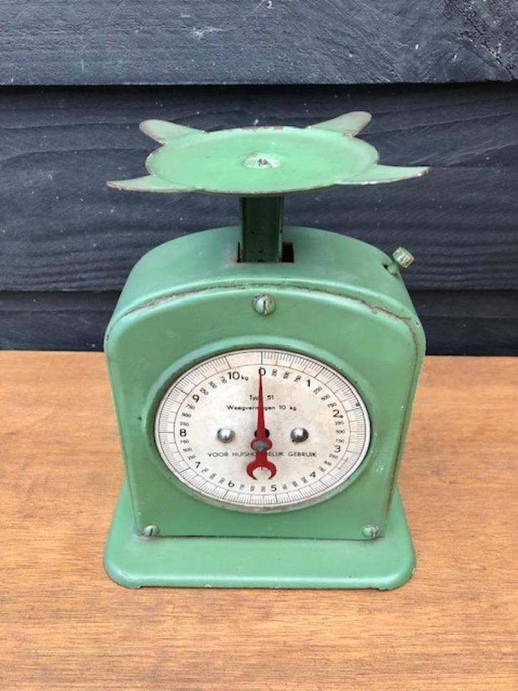 Te koop: Tafelweegschaal, Antiek en Kunst, Antiek | Gereedschap en Instrumenten, Ophalen of Verzenden