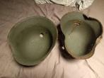 Duitse helmen wo2, Verzamelen, Militaria | Tweede Wereldoorlog, Ophalen of Verzenden, Duitsland, Helm of Baret