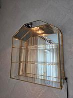 Waanzinnig mooie vitrine hangkastje, met verlichting, Huis en Inrichting, Kasten | Vitrinekasten, Ophalen, 25 tot 50 cm, 50 tot 100 cm