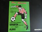 Sparta - Ajax  2000/2001, Ophalen of Verzenden, Zo goed als nieuw, Ajax, Boek of Tijdschrift