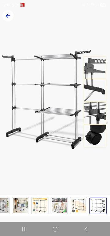  Nieuw kledingrek – helemaal nieuw €20 !!  beschikbaar voor biedingen