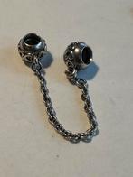 Pandora veiligheids kettinkje, Sieraden, Tassen en Uiterlijk, Bedels, Ophalen of Verzenden, Zo goed als nieuw, Zilver, Pandora